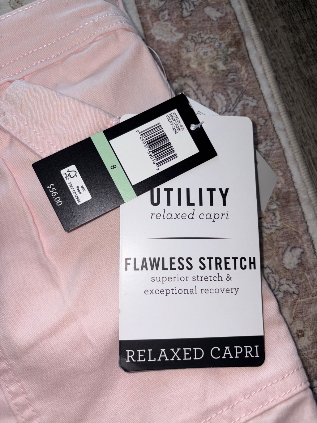 Nwt Bandolino Mary’s Rose Utility Capri Pants - Women’s Size 8 — image 4 of 6
